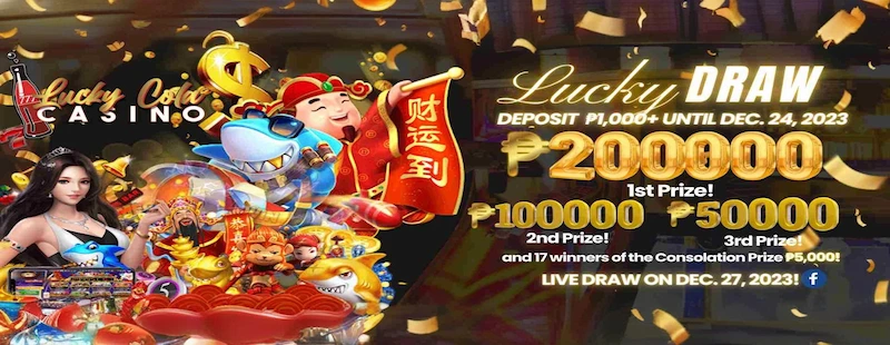 LUCKY DRAW! P200,00O PRIZE